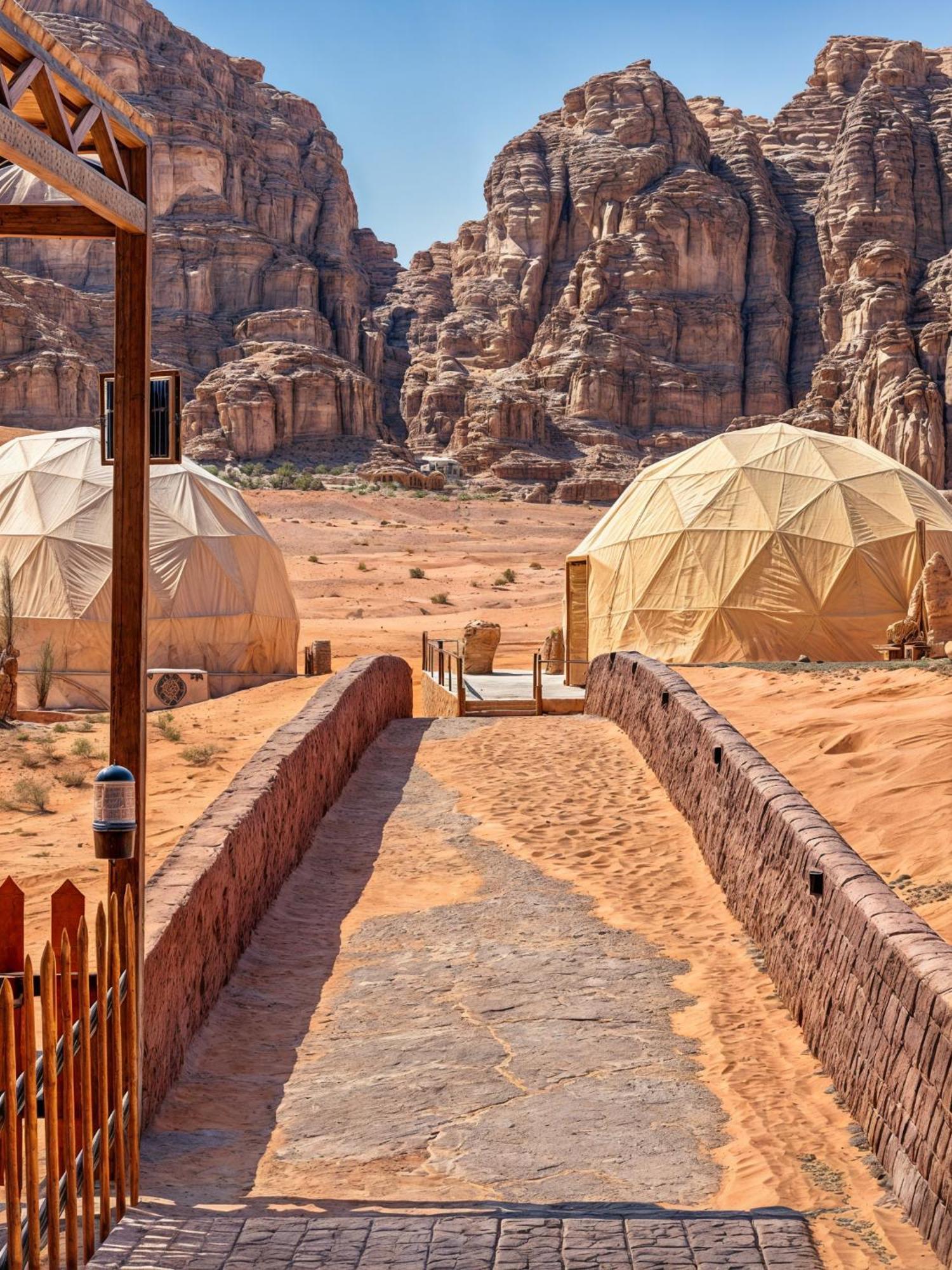 Wadi Rum Sunset Camp Екстер'єр фото